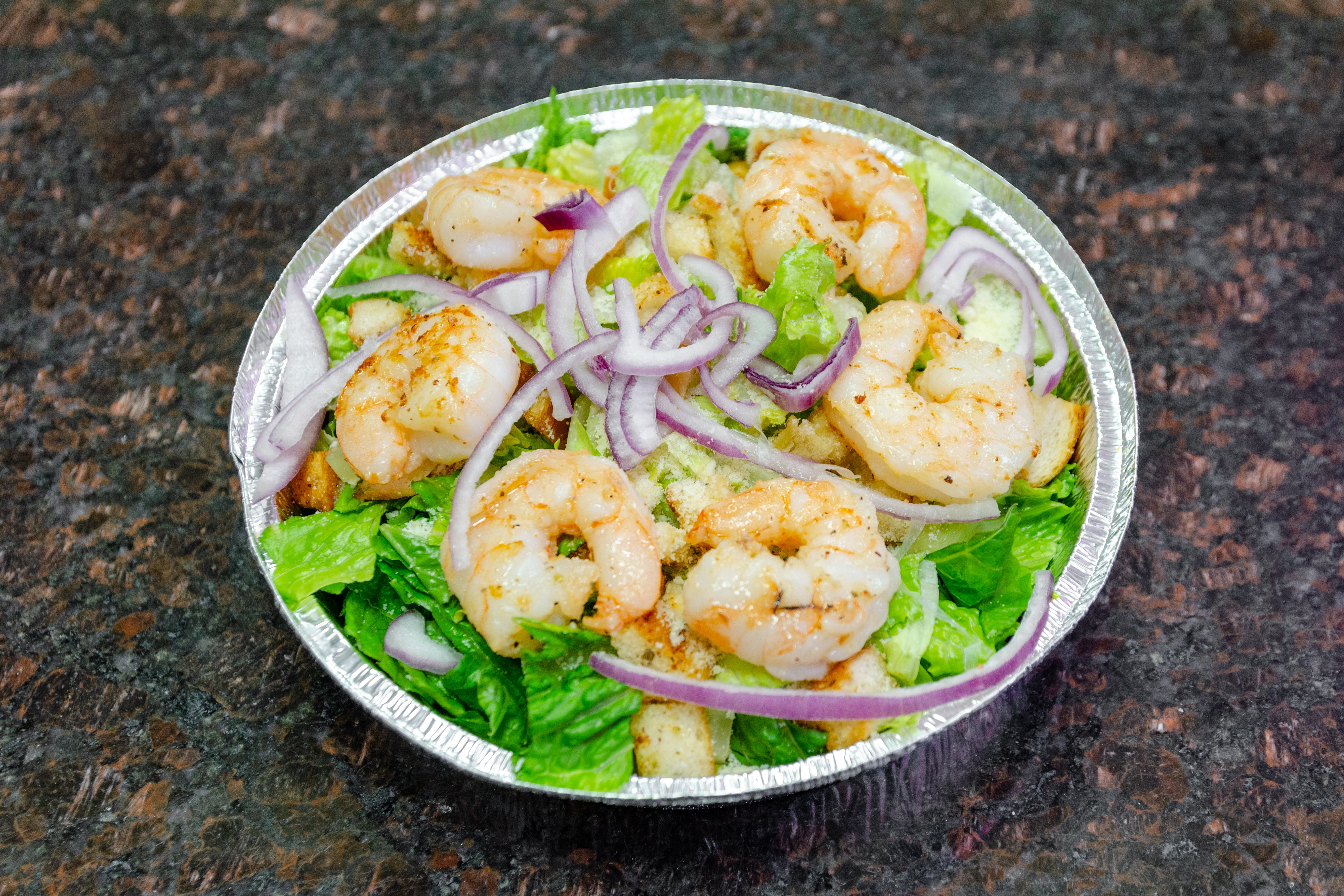 Order Shrimp Salad - Regular food online from Best Italian Pizza store, Bronx on bringmethat.com