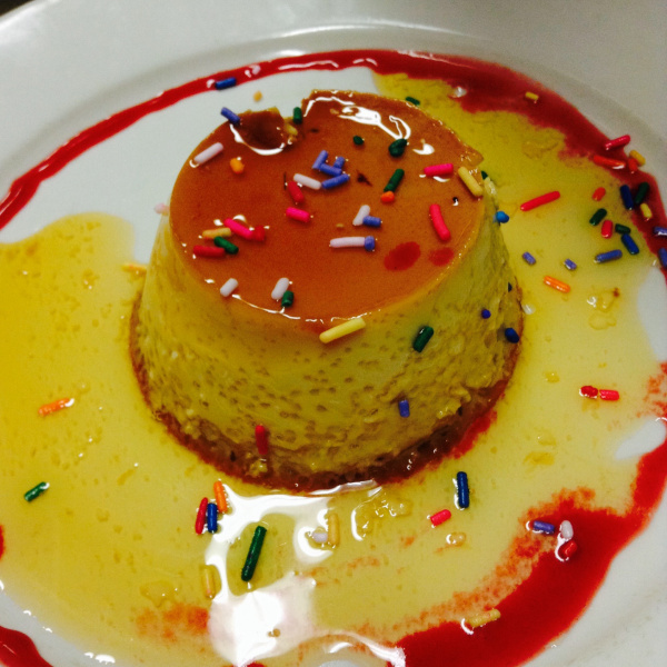 Order Vanilla Flan food online from Guadalupe Restaurant store, New York on bringmethat.com