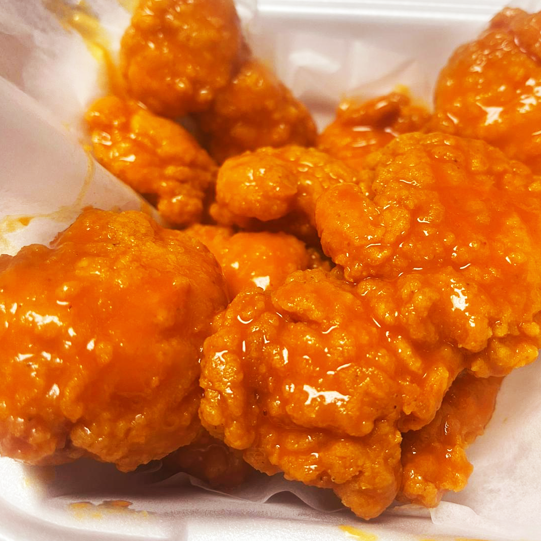 Order Boneless Wings food online from The Pizzeria-Mission TX store, Mission on bringmethat.com