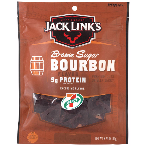 Order 7-Select Jack Link's Brown Sugar Bourbon Beef Jerky 3.25oz food online from 7-Eleven store, Loxahatchee on bringmethat.com