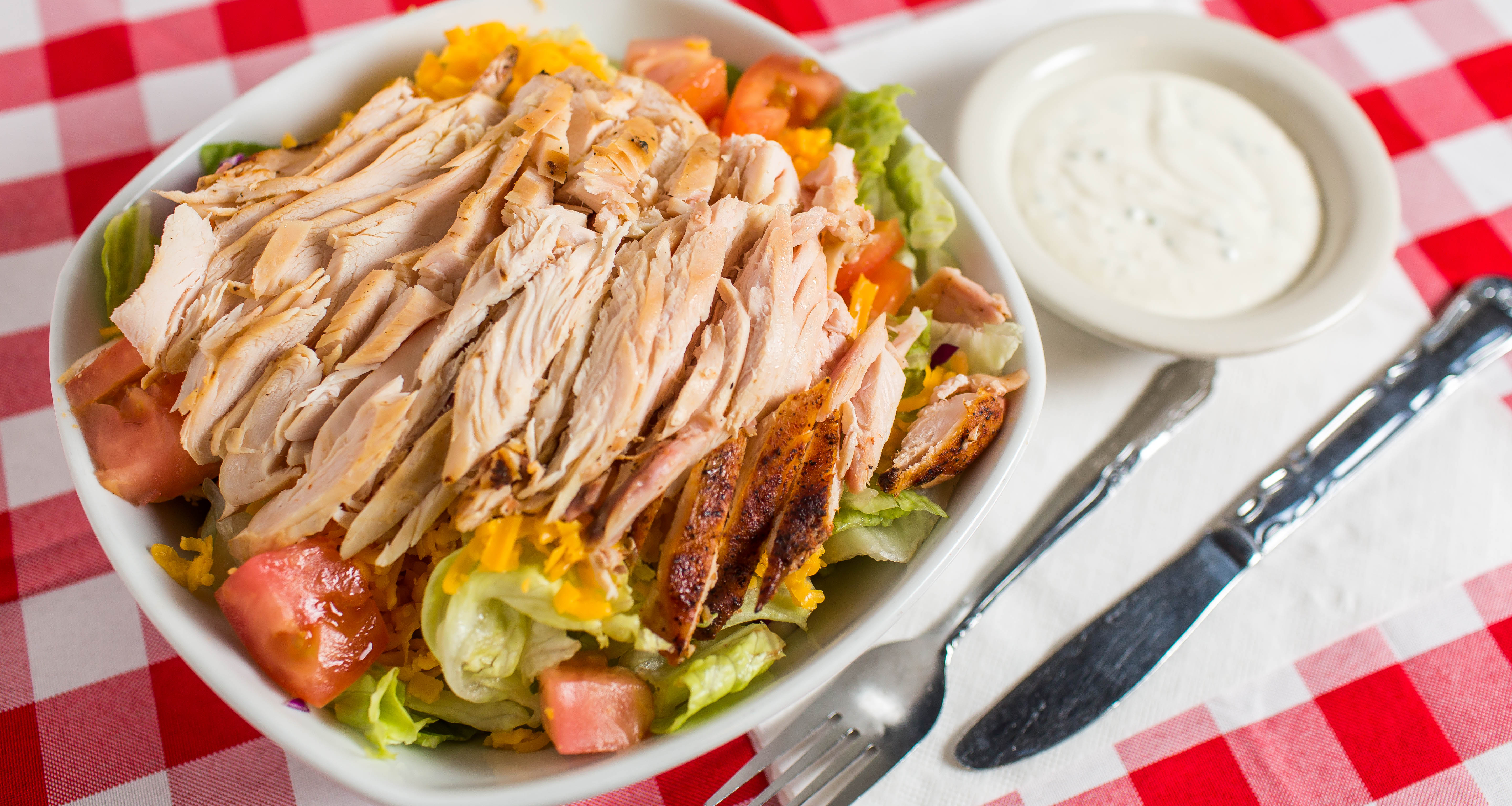 Order Tasty Salad food online from Old Hickory Inn Barbecue store, Houston on bringmethat.com