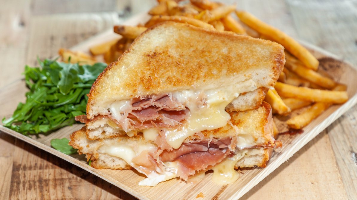 Order Prosciutto & Brie Toastie food online from Peconic County Brewing store, Riverhead on bringmethat.com