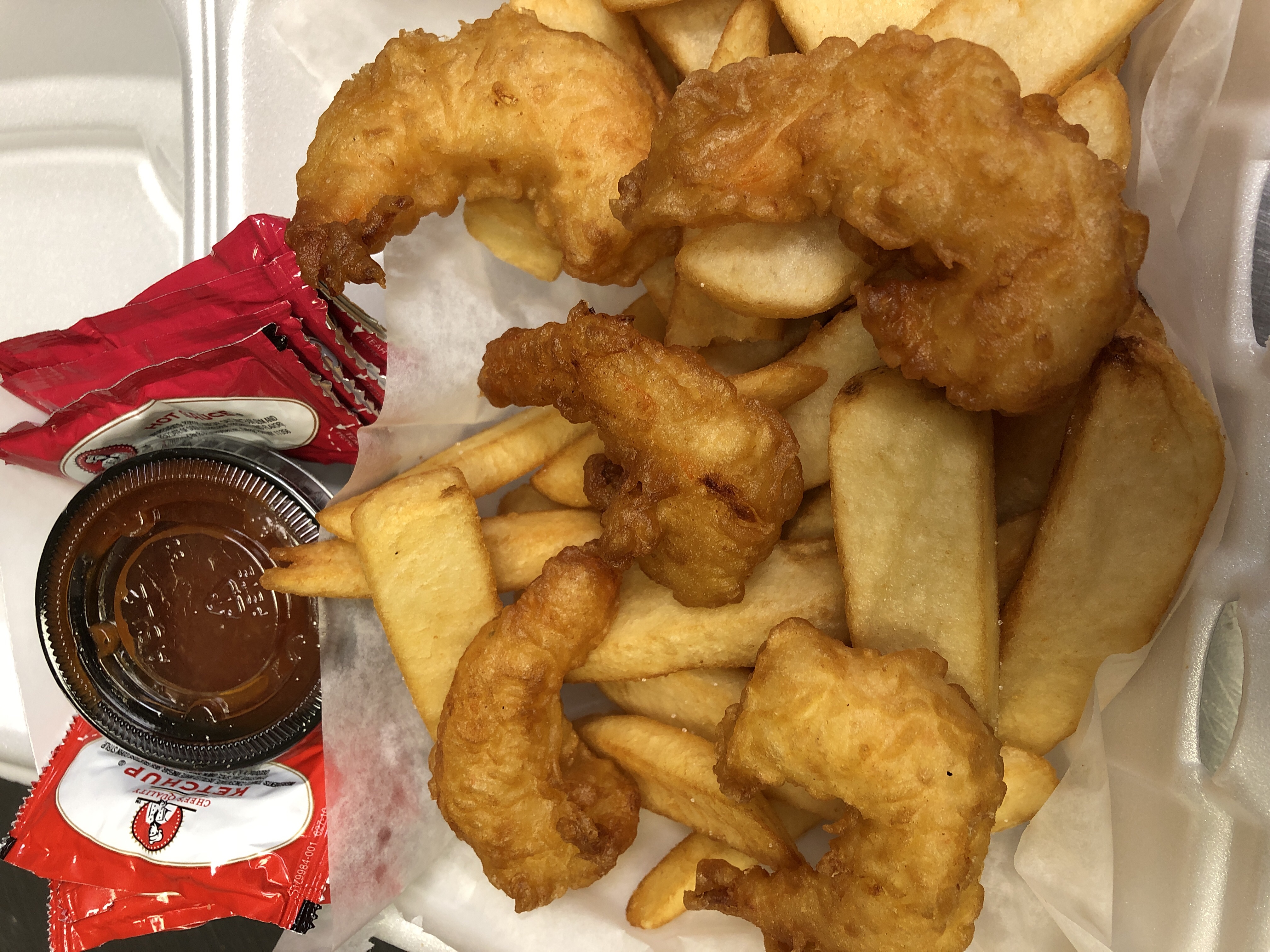 Order Shrimp Meal Deal food online from Motown Fish & Shrimp store, Clinton Township on bringmethat.com