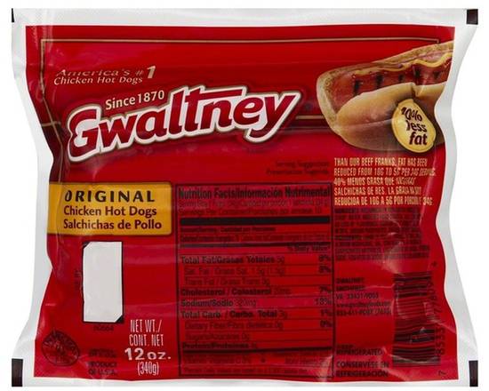 Order Gwaltney Franks ( 12 oz) food online from Ctown Supermarkets store, Uniondale on bringmethat.com