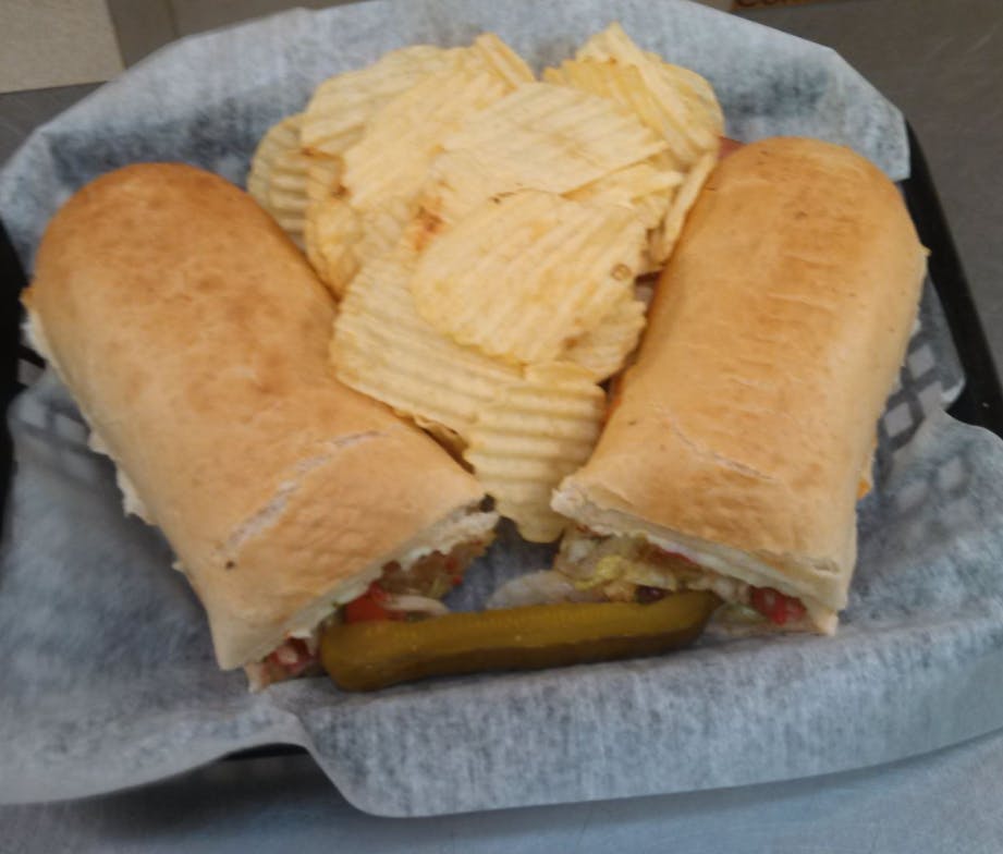 Order Ham & Cheese Sub - 12" food online from Big D Pizza store, Clyde on bringmethat.com