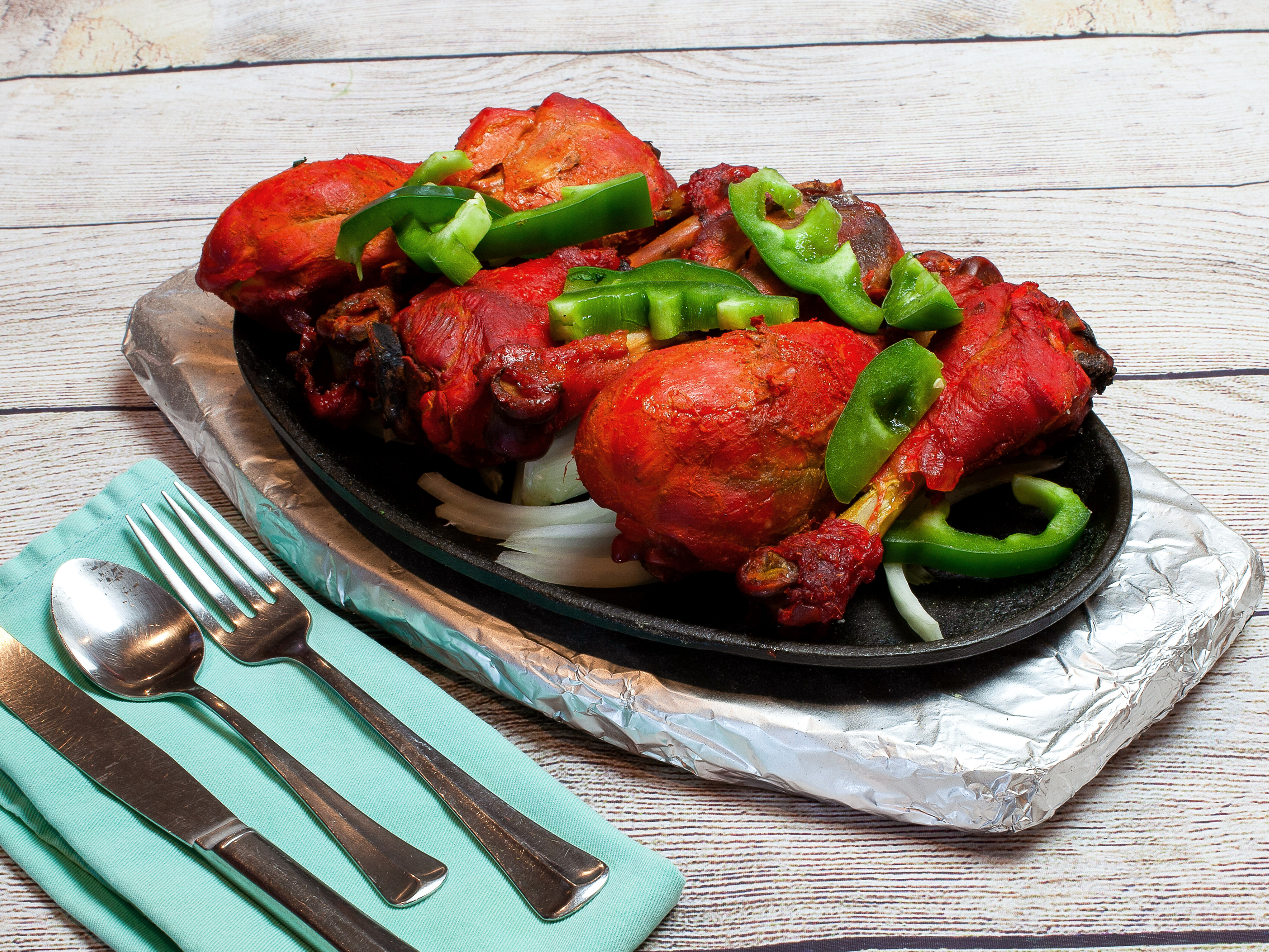 Order Tandoori Chicken food online from Flavors Of India store, Hesperia on bringmethat.com