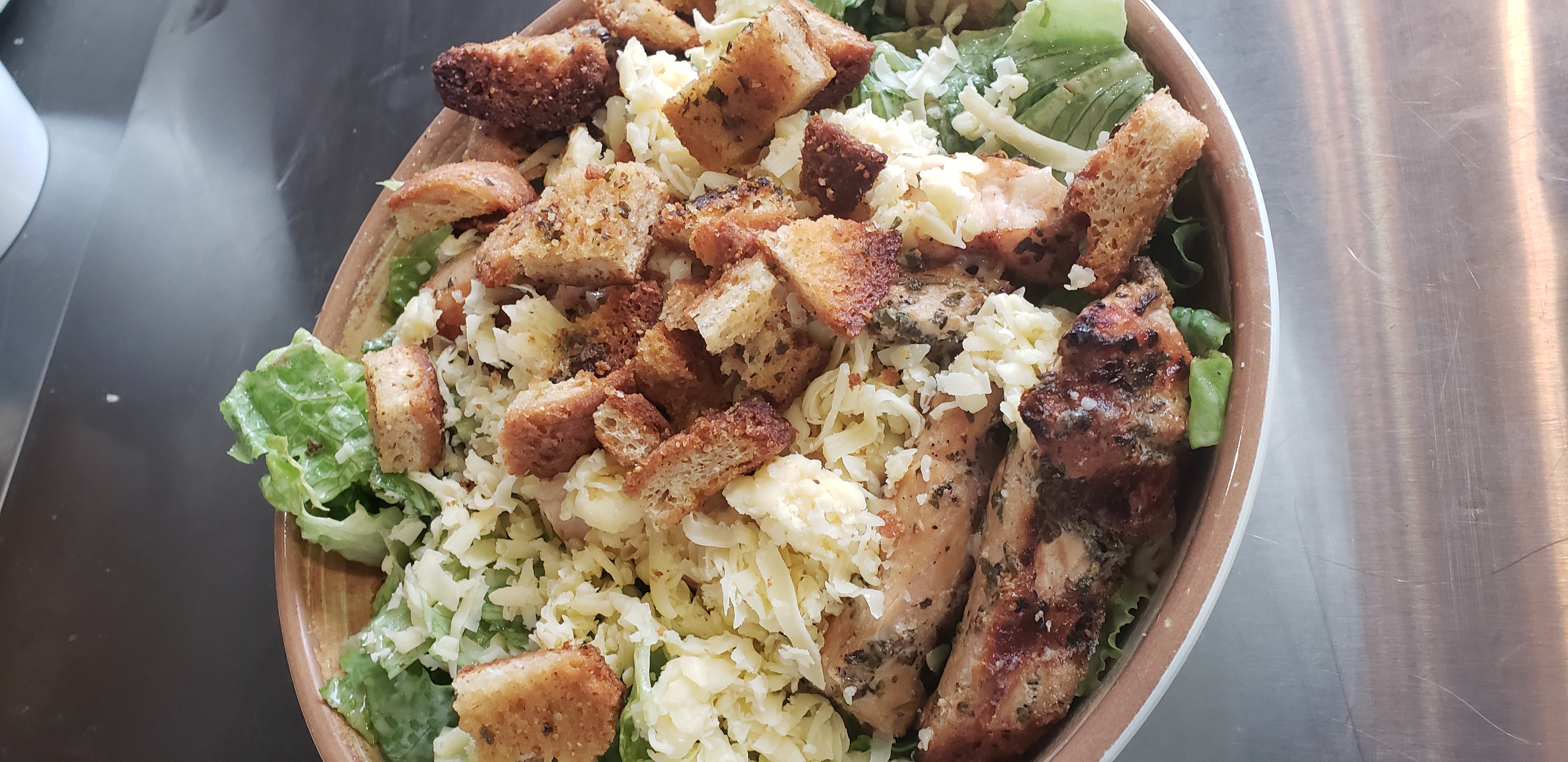Order Chicken Caesar Salad food online from Butter It Up store, Huntington on bringmethat.com
