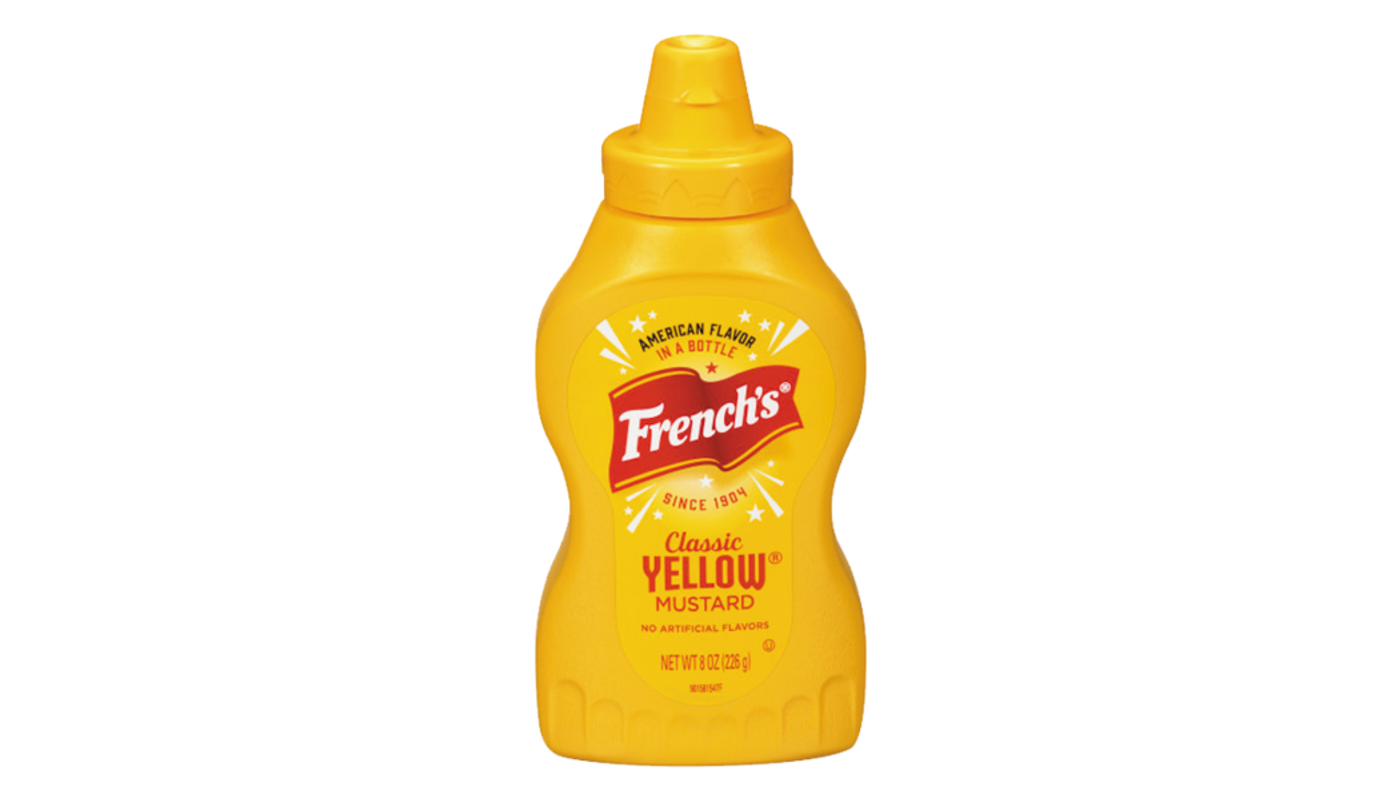 Order French's Classic Yellow Mustard 8 oz Bottle food online from JR Food Mart store, Camarillo on bringmethat.com
