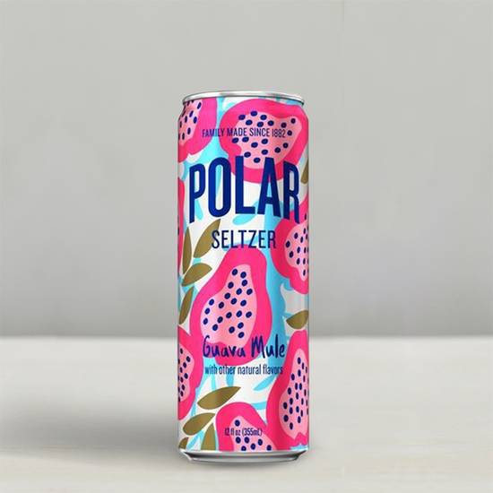 Order Polar Seltzer – Guava Mule food online from B.Good store, Albany on bringmethat.com