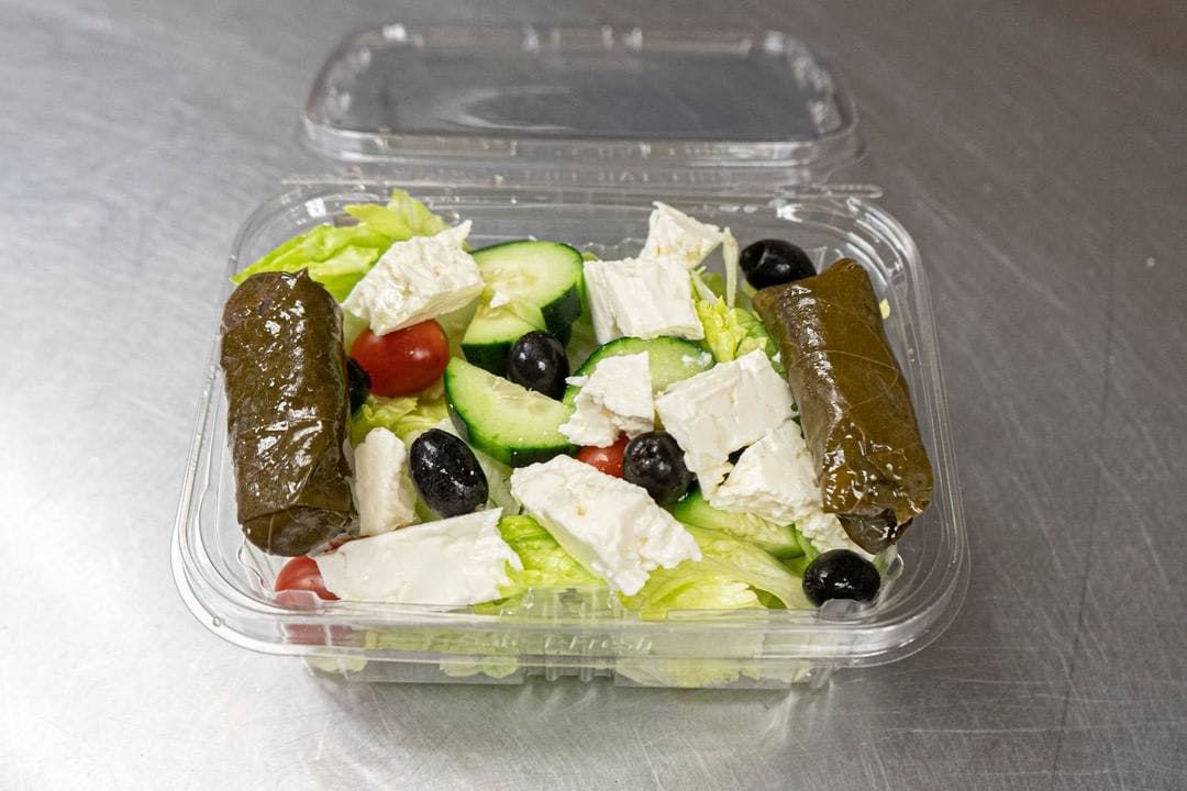Order Greek Salad - Small food online from A1 Brick Oven Pizza store, Vernon Rockville on bringmethat.com