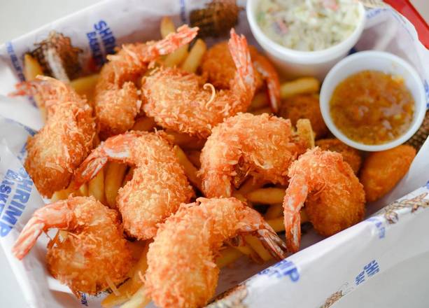 Order Fried Shrimp Basket (8 pcs) food online from Juicy Crab Seafood And Steak House store, Manheim Township on bringmethat.com