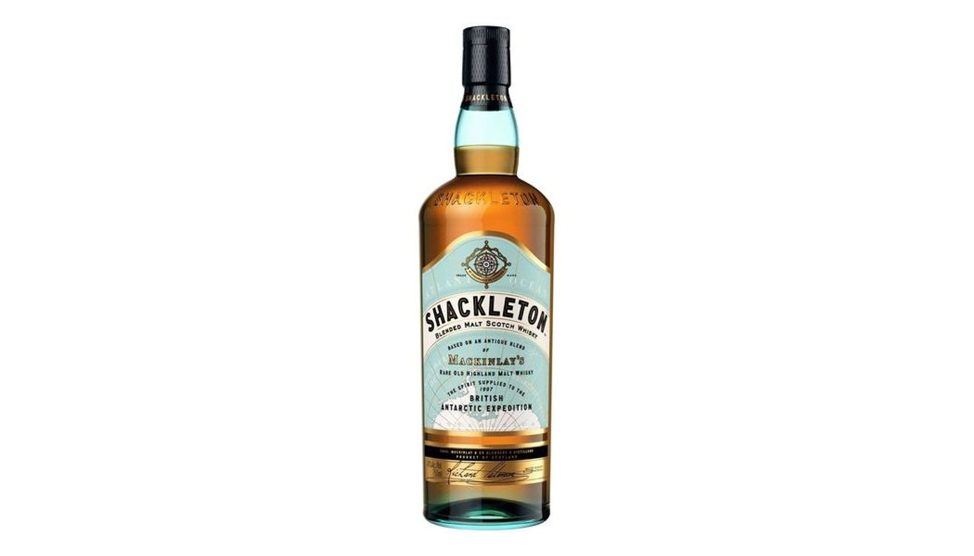 Order Shackleton Blended Malt Scotch Whisky 750mL food online from JR Food Mart store, Camarillo on bringmethat.com