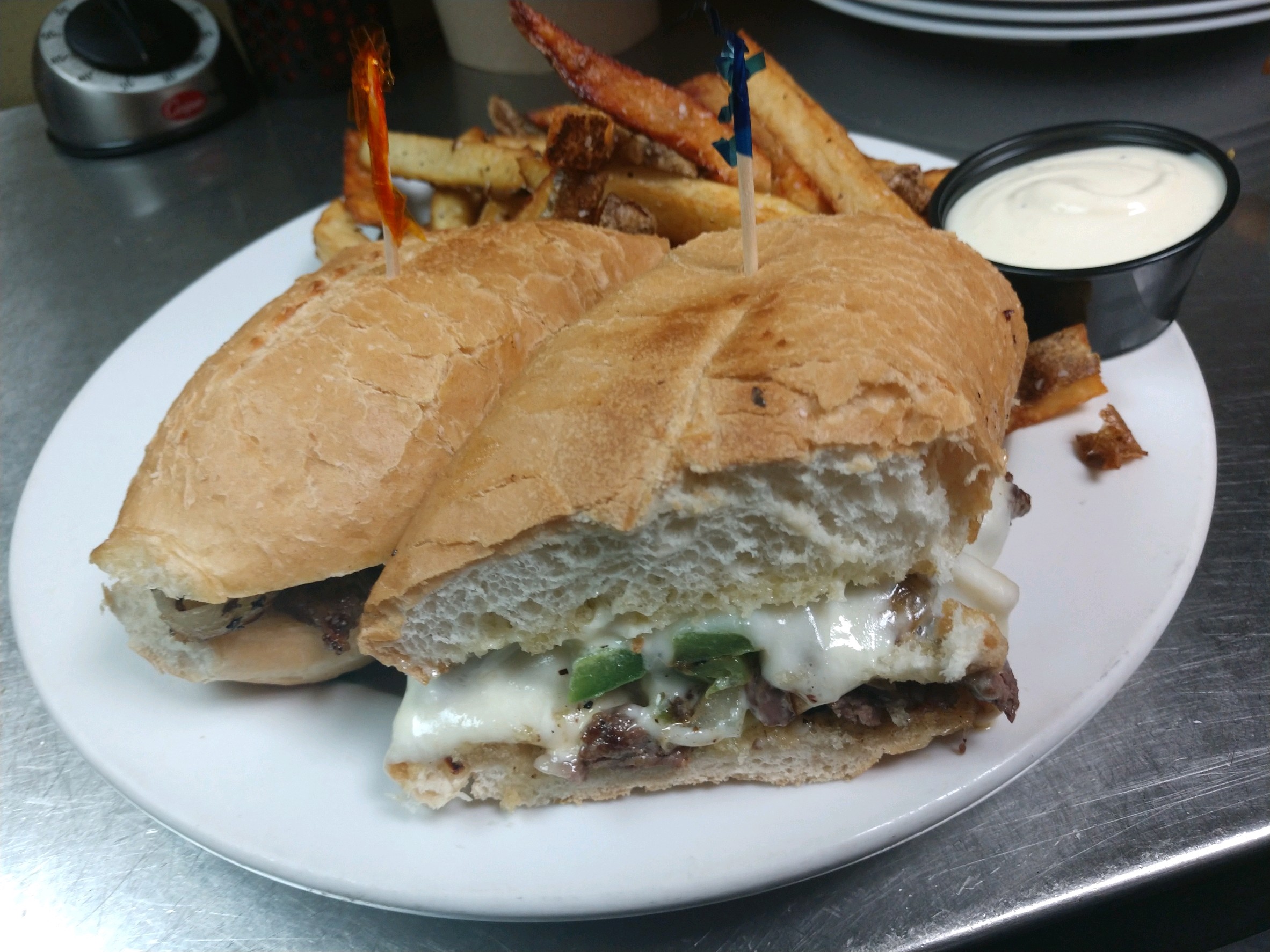 Order Better Than a Philly Cheesesteak food online from Rebel Yell Bar & Steakhouse store, West Covina on bringmethat.com