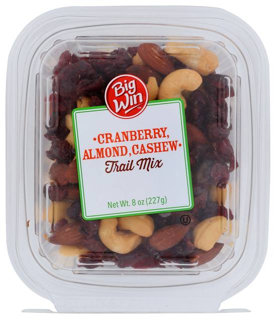 Order Big Win Cranberry Cashew Almond Trail Mix (8 oz) food online from Rite Aid store, Eugene on bringmethat.com