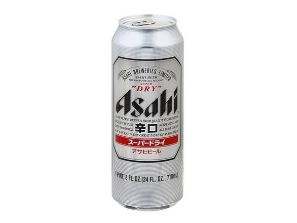 Order Asahi Super Dry - 24oz Can food online from Booze & Brews Liquor store, Burbank on bringmethat.com