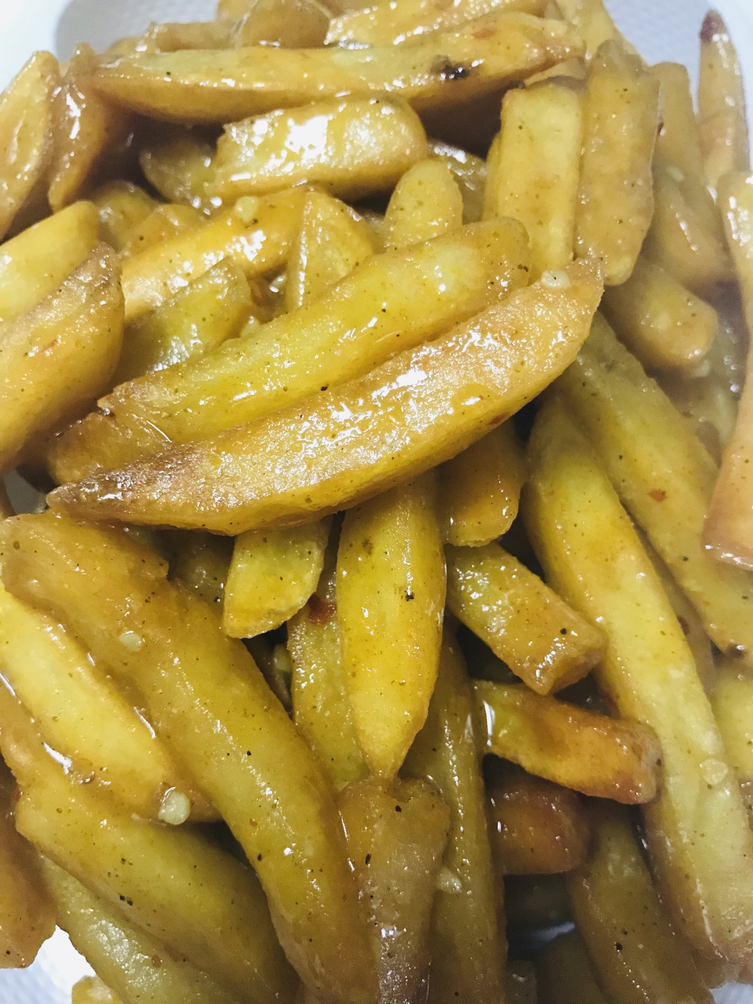 Order 23. Curry French Fries food online from Ye Garden store, Glendale on bringmethat.com
