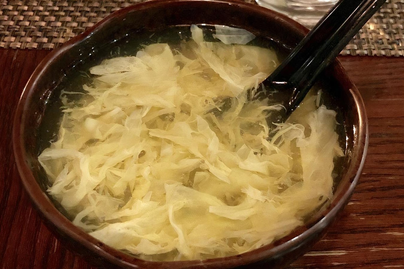 Order Egg Drop Soup (S) food online from Sushi Time store, Elmhurst on bringmethat.com