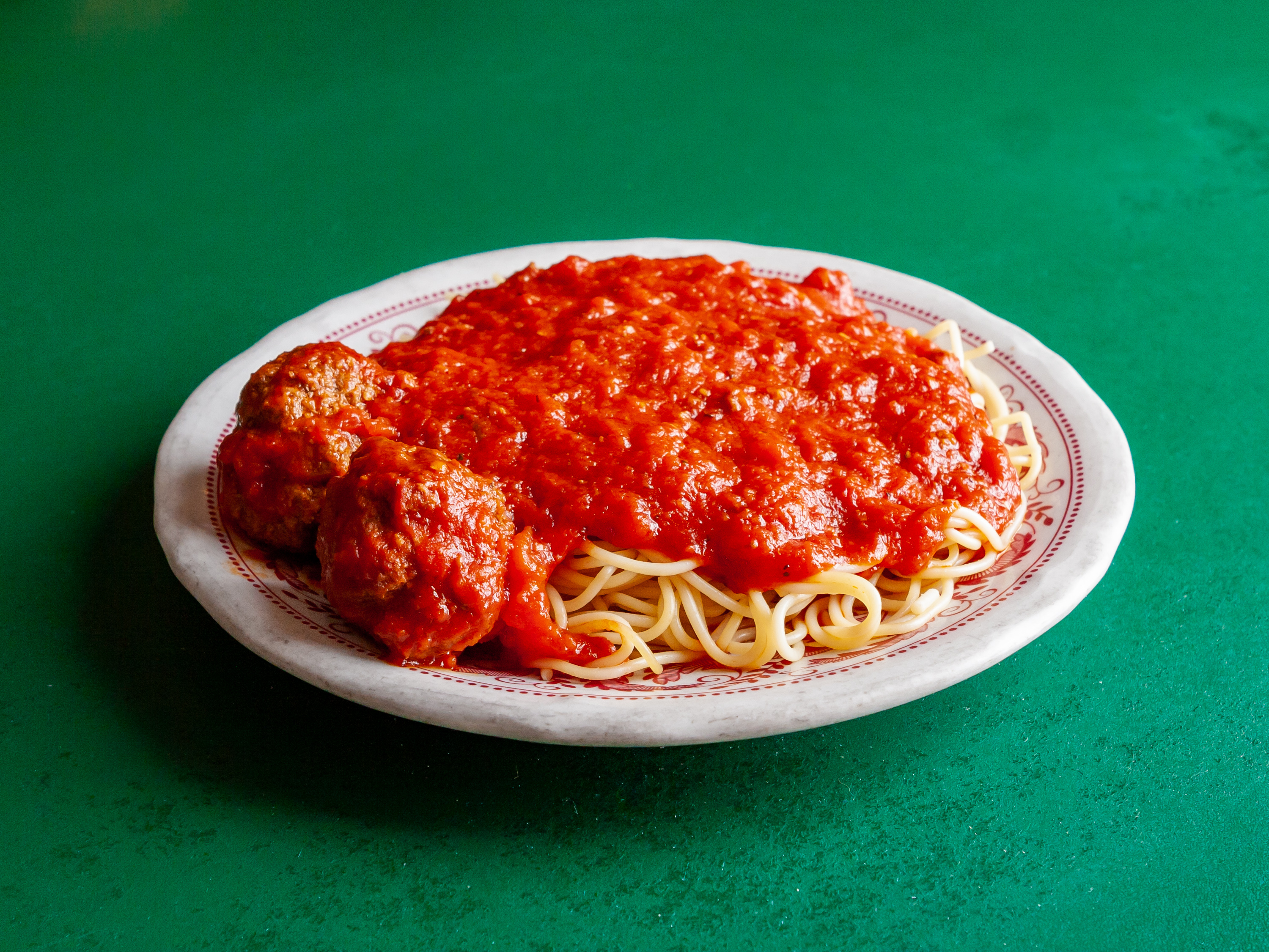Order Spaghetti and Meatballs food online from Leonoros store, Charleston on bringmethat.com