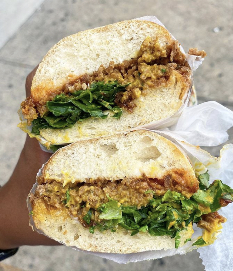 Order Chopped Cheese food online from Cafe Moca store, Glendale on bringmethat.com