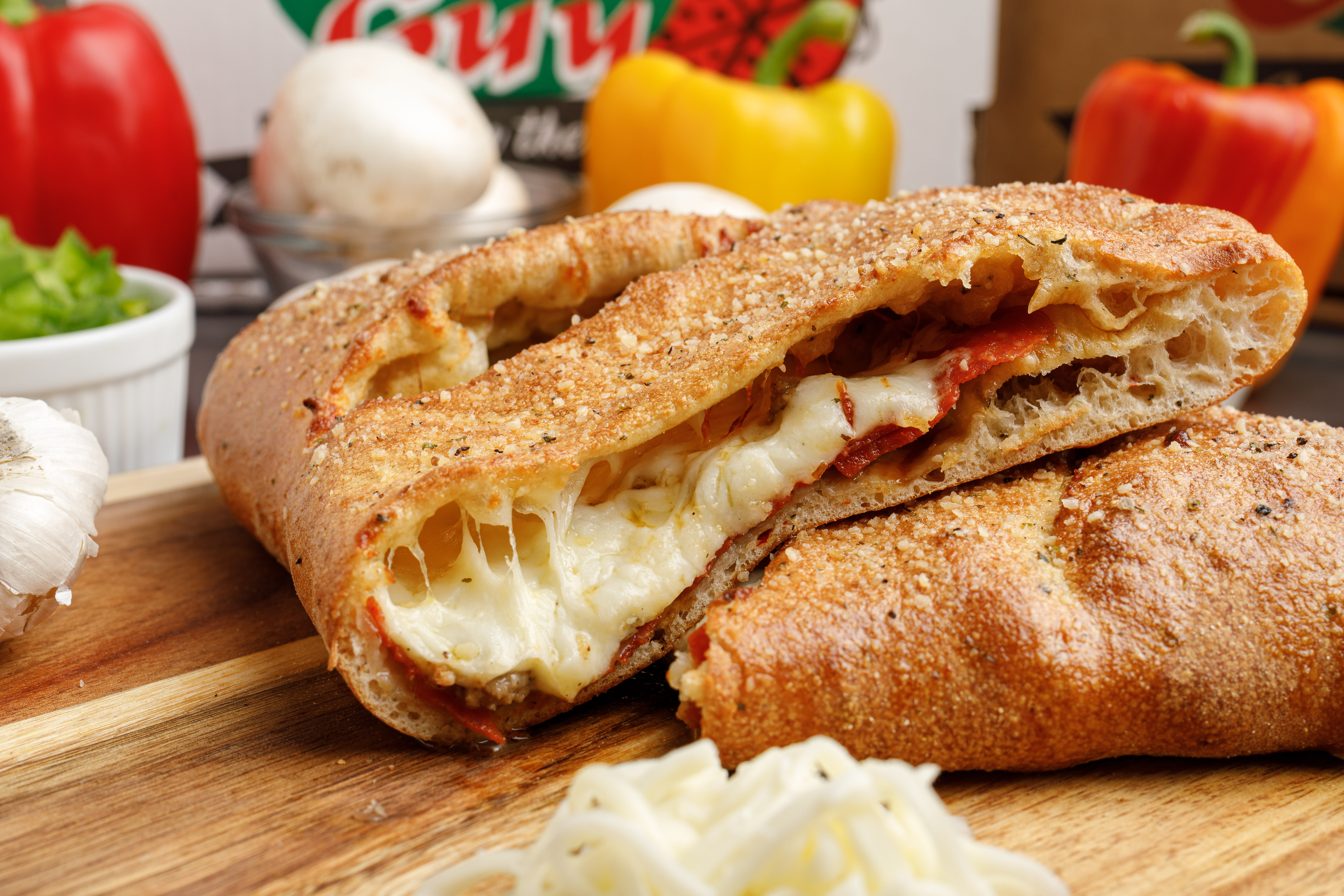 Order Calzone food online from Pizza by the Guy store, Owensboro on bringmethat.com