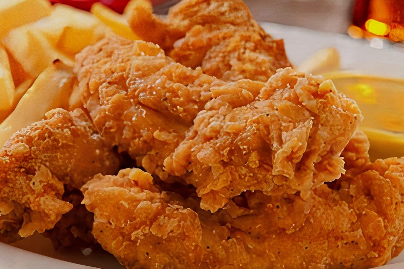 Order CHICKEN STRIPS   food online from Tavern On Brand store, Glendale on bringmethat.com