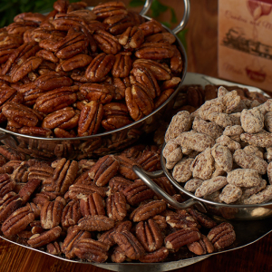 Order Roasted and Salted Pecan 2 lbs. food online from Savannah Candy Kitchen store, Atlanta on bringmethat.com