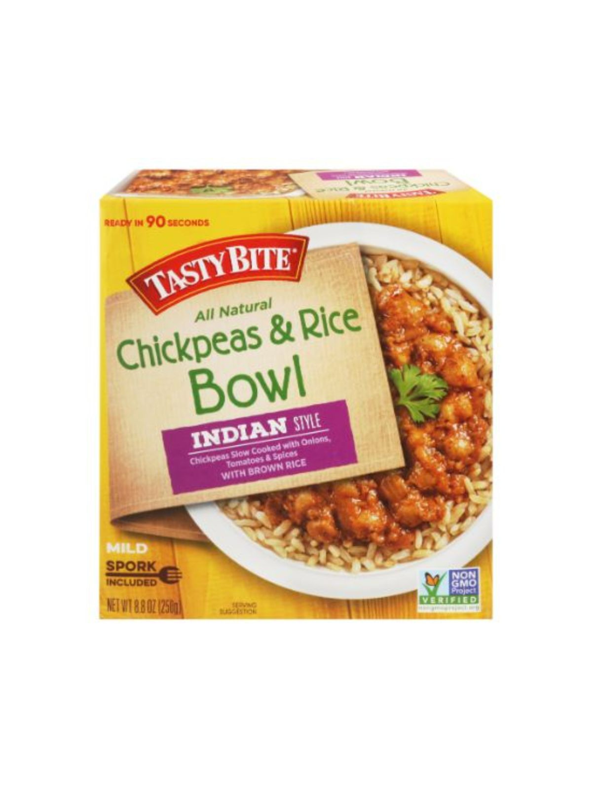 Order Tasty Bite Chickpeas and Rice Indian Style Bowl food online from Stock-Up Mart store, Minneapolis on bringmethat.com
