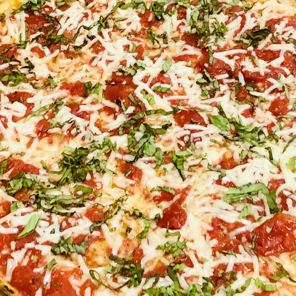 Order Vegan Grandma Margherita Pizza food online from Nicks Pizza & Deli store, Fanwood on bringmethat.com