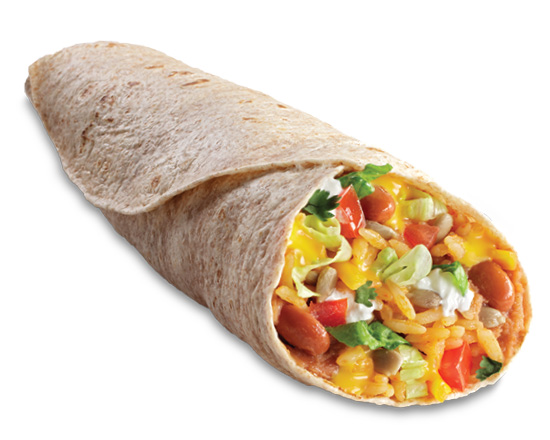 Order Veggie Burrito food online from Taco Time store, Salt Lake City on bringmethat.com