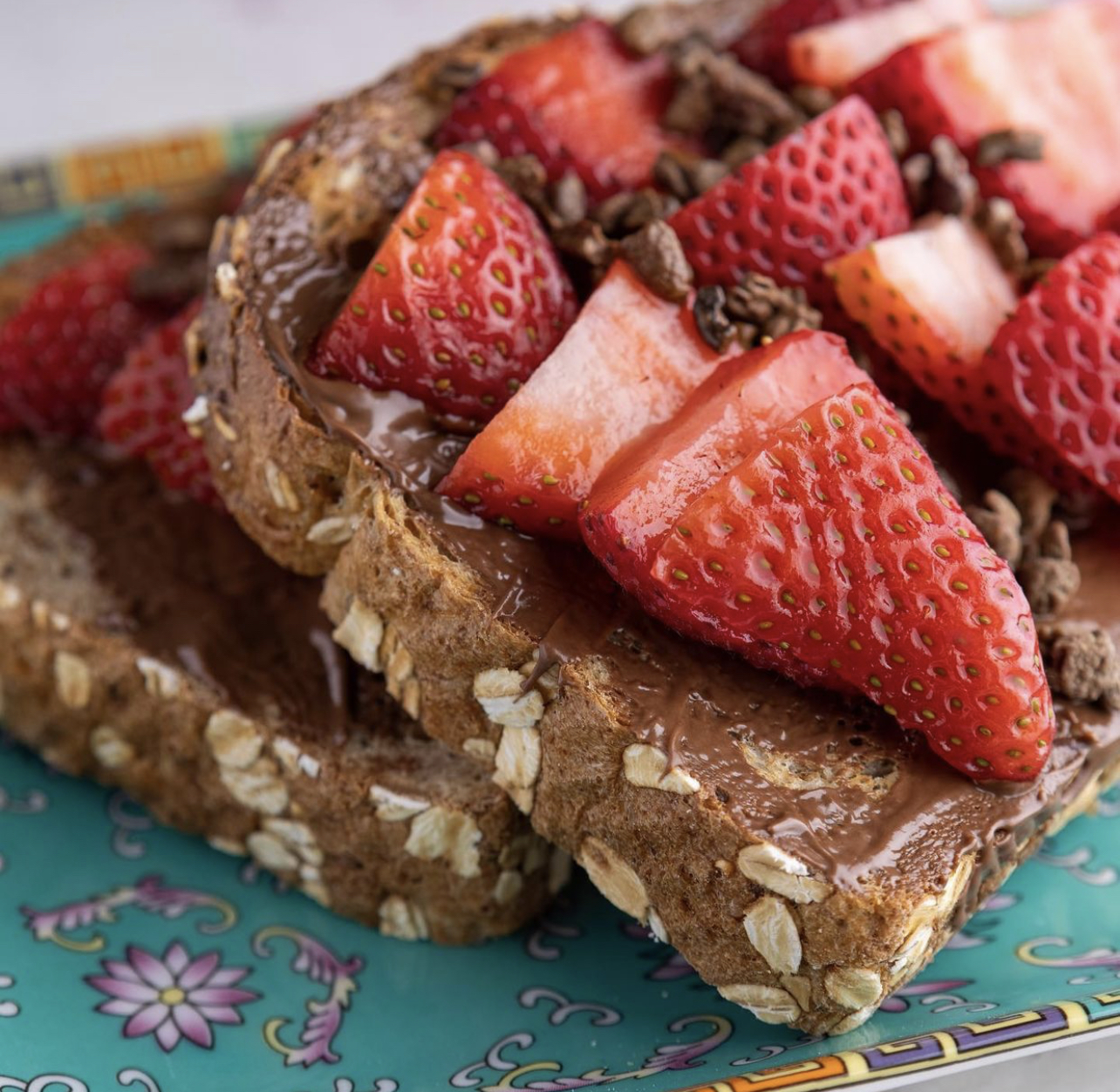 Order Strawberry Nutella Toast food online from Matcha Cita store, Chicago on bringmethat.com