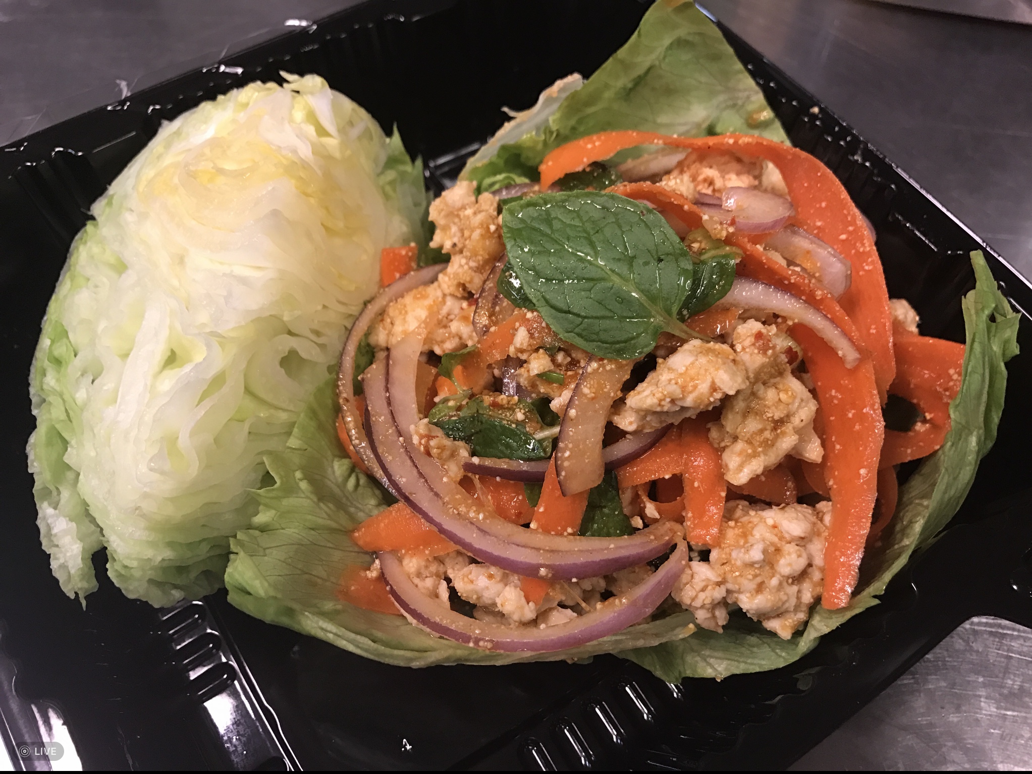 Order Larb Gai Salad food online from Basil Thai store, Paso Robles on bringmethat.com
