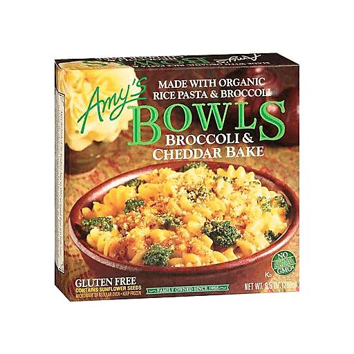 Order Amy's Organic Bowls Broccoli and Cheddar Bake (9.5 OZ) 40627 food online from BevMo! store, Greenbrae on bringmethat.com