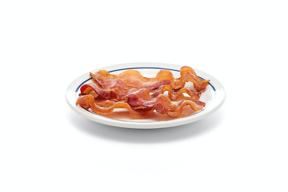 Order Hickory-Smoked Bacon Strips food online from IHOP store, Indian Trail on bringmethat.com