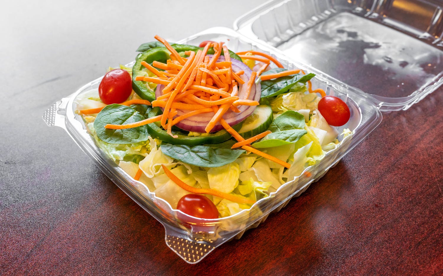 Order Garden Salad food online from Broadway Pizza and Grill store, Norwood on bringmethat.com