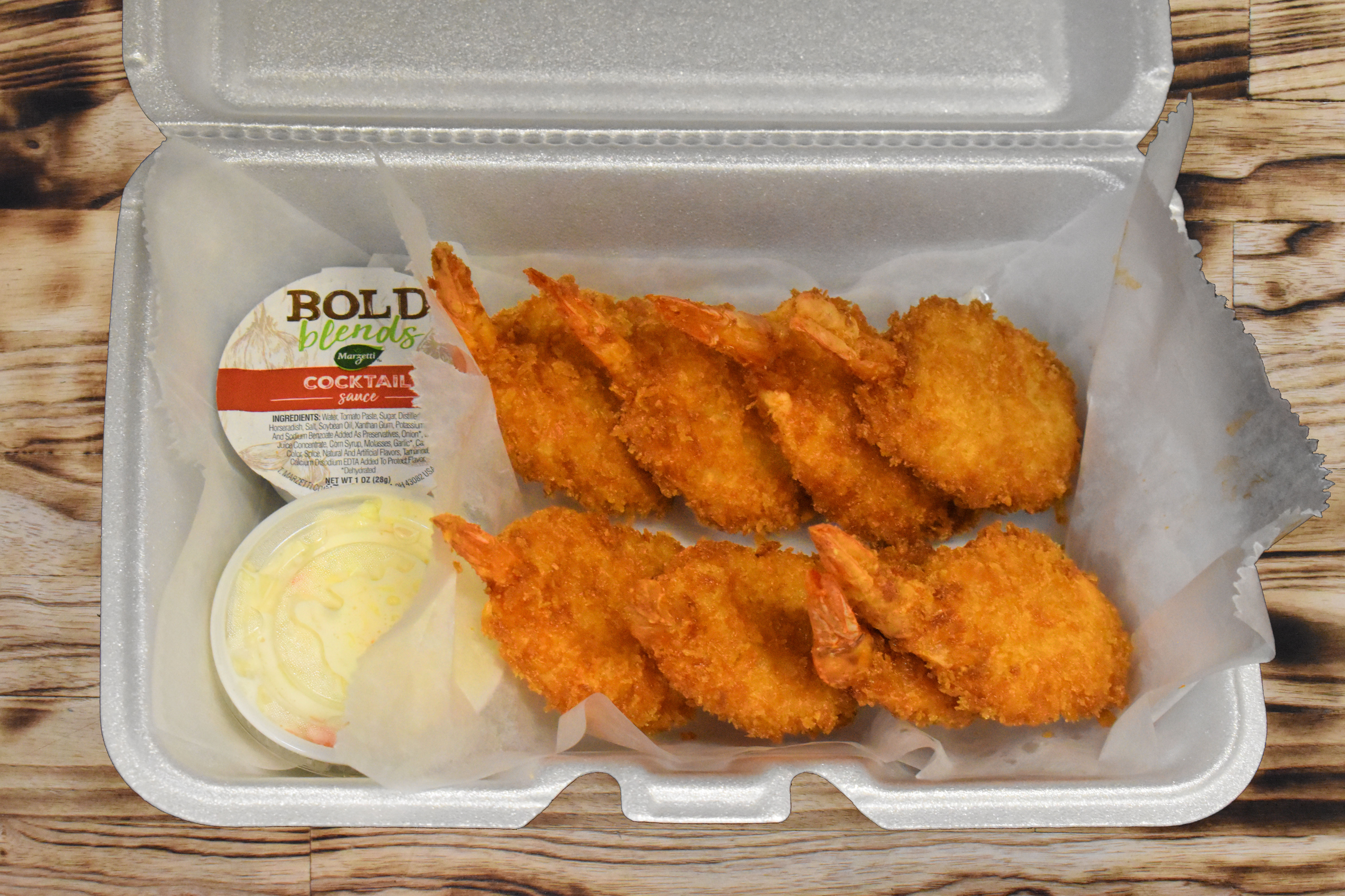 Order 8 Piece Shrimp Only food online from Wild Wing Station store, San Antonio on bringmethat.com
