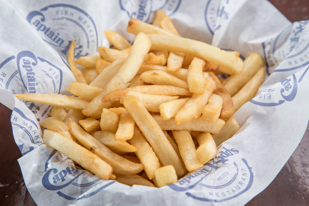 Order French Fries-Side  food online from Captain Kidds Fish Market & Restaurant store, Redondo Beach on bringmethat.com