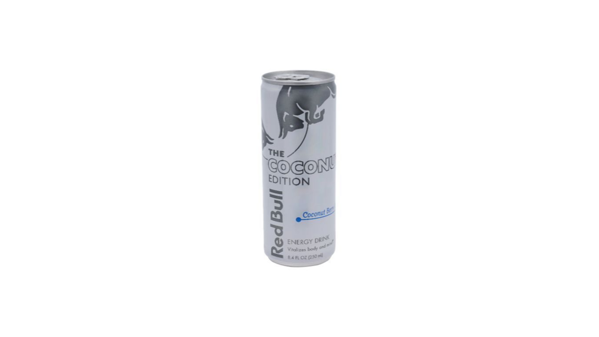 Order Red Bull Coconut Berry 12 oz food online from Cafe Verdi Rebel store, Las Vegas on bringmethat.com