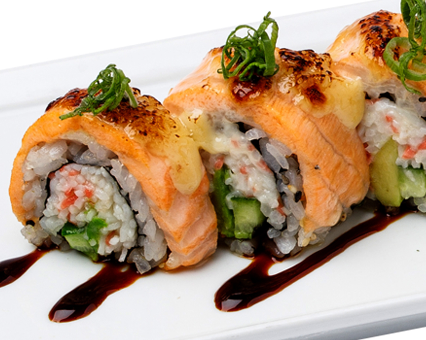 Order Alaskan Roll  food online from Kabuki Japanese Restaurant store, Burbank on bringmethat.com