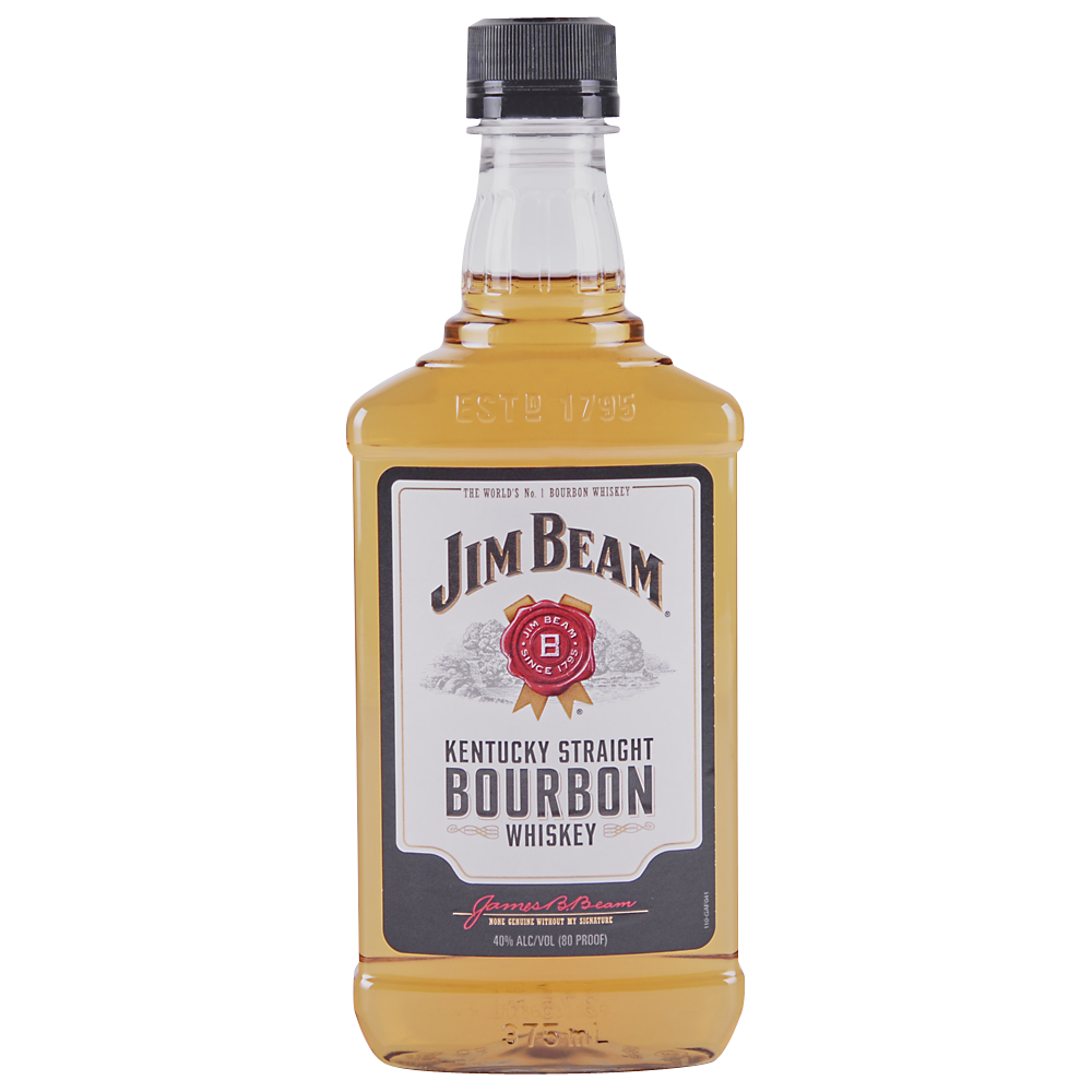 Order Jim Beam Bourbon 375 ml. food online from Sb Liquor & Crafts store, Santa Barbara on bringmethat.com