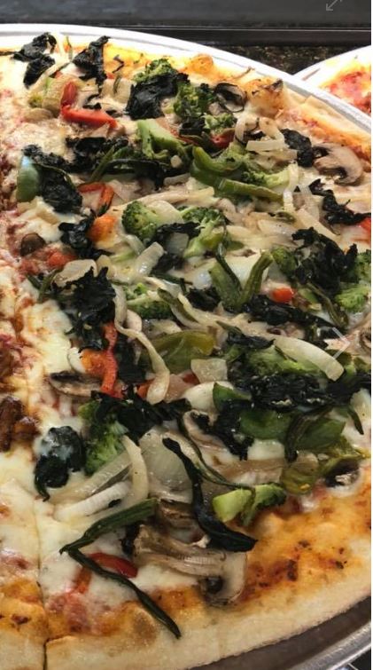 Order Veggie Pizza food online from Fairfield Pizza store, Stratford on bringmethat.com
