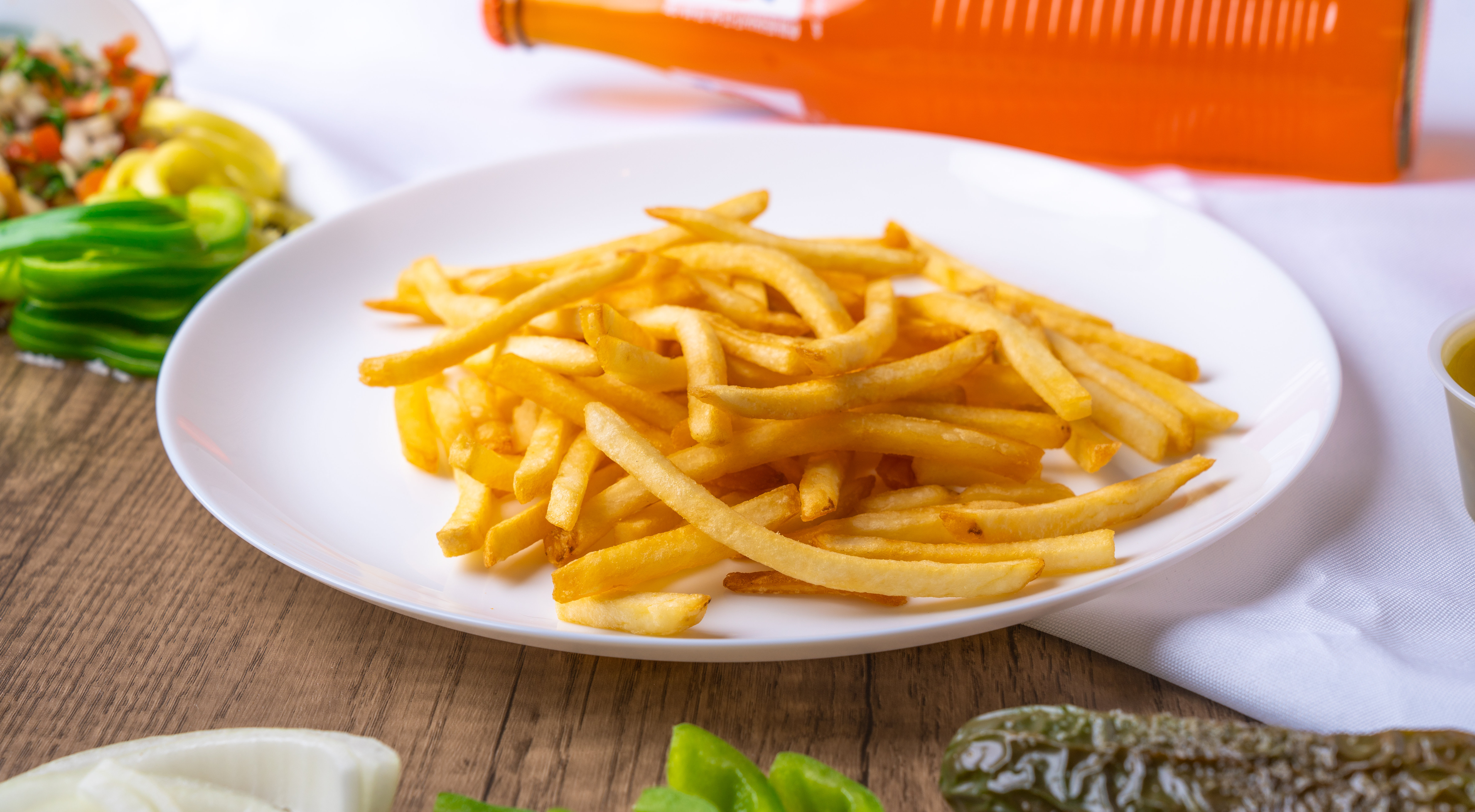 Order Plain Fries food online from Albertaco's Mexican Food Inc store, Cypress on bringmethat.com