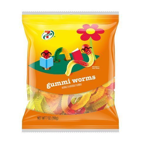 Order 7-Select Gummy Worms 7oz food online from 7-Eleven store, Belvidere on bringmethat.com