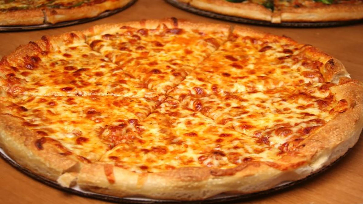 Order Red Sauce with Cheese Pizza food online from Euro Gyro store, Akron on bringmethat.com