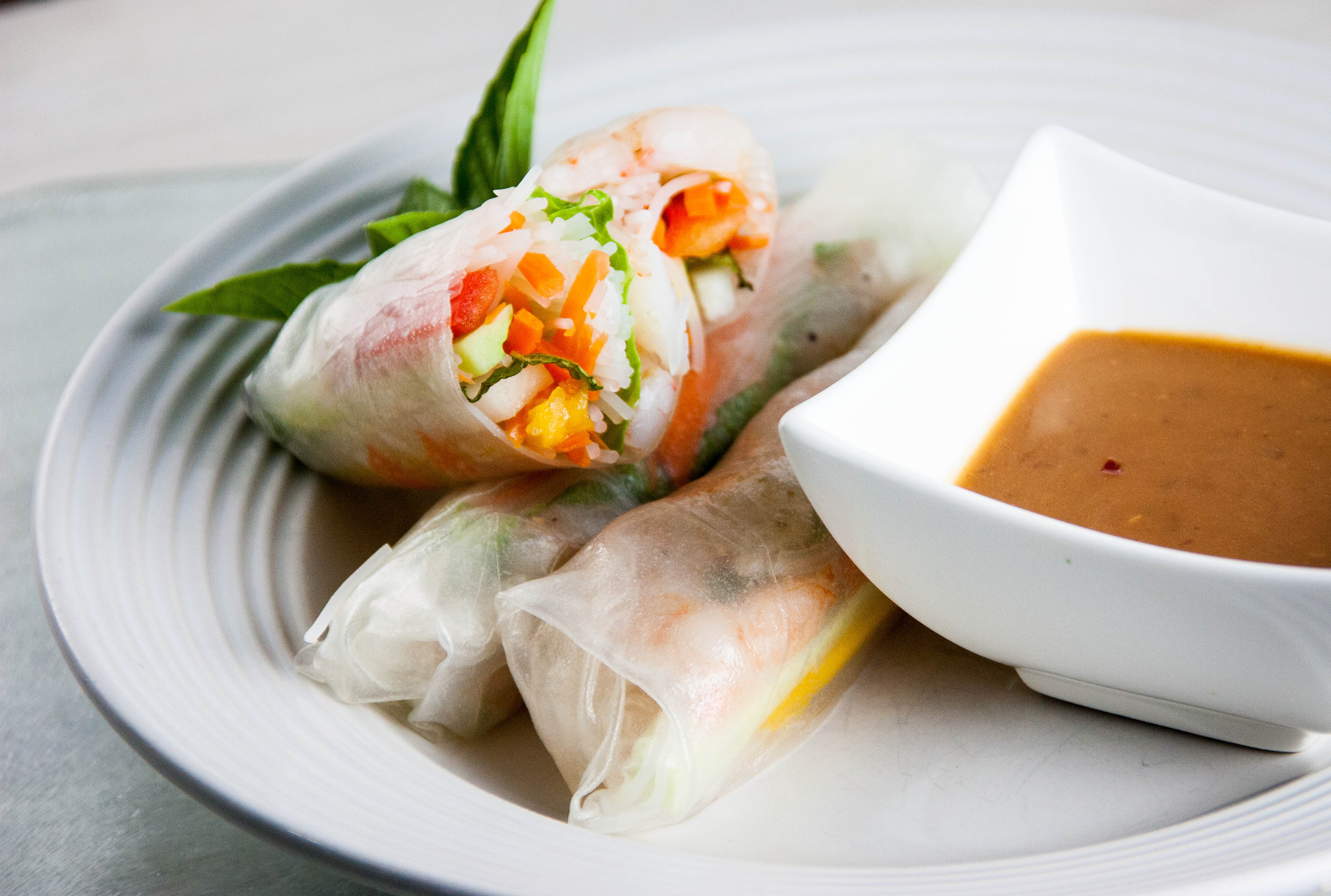 Order  6B. Shrimp Summer Roll food online from Pinang store, Forest Hills on bringmethat.com