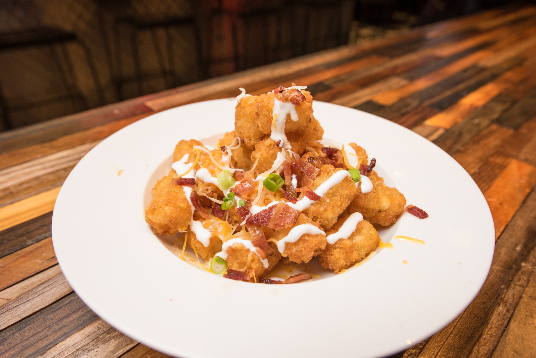 Order Loaded Tater Tots food online from Rewind Taco store, Washington on bringmethat.com
