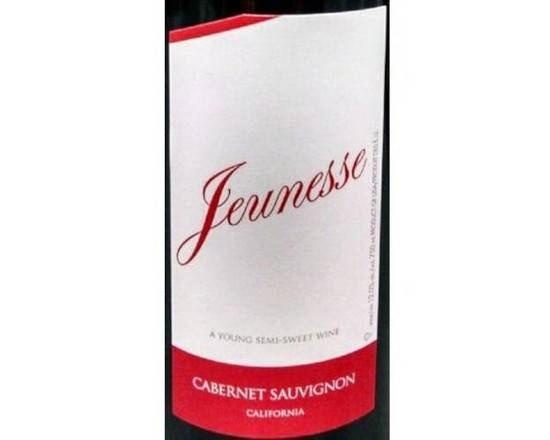 Order  JEunesse, Cabernet Sauvignon A Young Semi Sweet California · 750 mL food online from House Of Wine store, New Rochelle on bringmethat.com