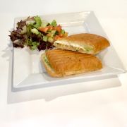 Order Caprese Panini food online from Crave Cafe store, West Hills on bringmethat.com