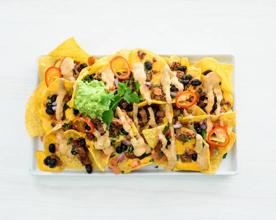 Order Bitchin' Nachos  food online from The Veggie Grill store, Pasadena on bringmethat.com