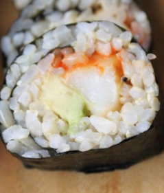 Order Spicy Scallop Roll food online from Sakana Sushi Bar & Grill store, Boise on bringmethat.com