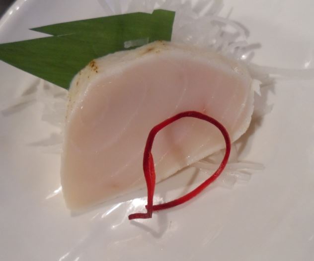 Order F7. Albacore Sashimi food online from Icho Izakaya Fusion Cuisine store, Temple City on bringmethat.com